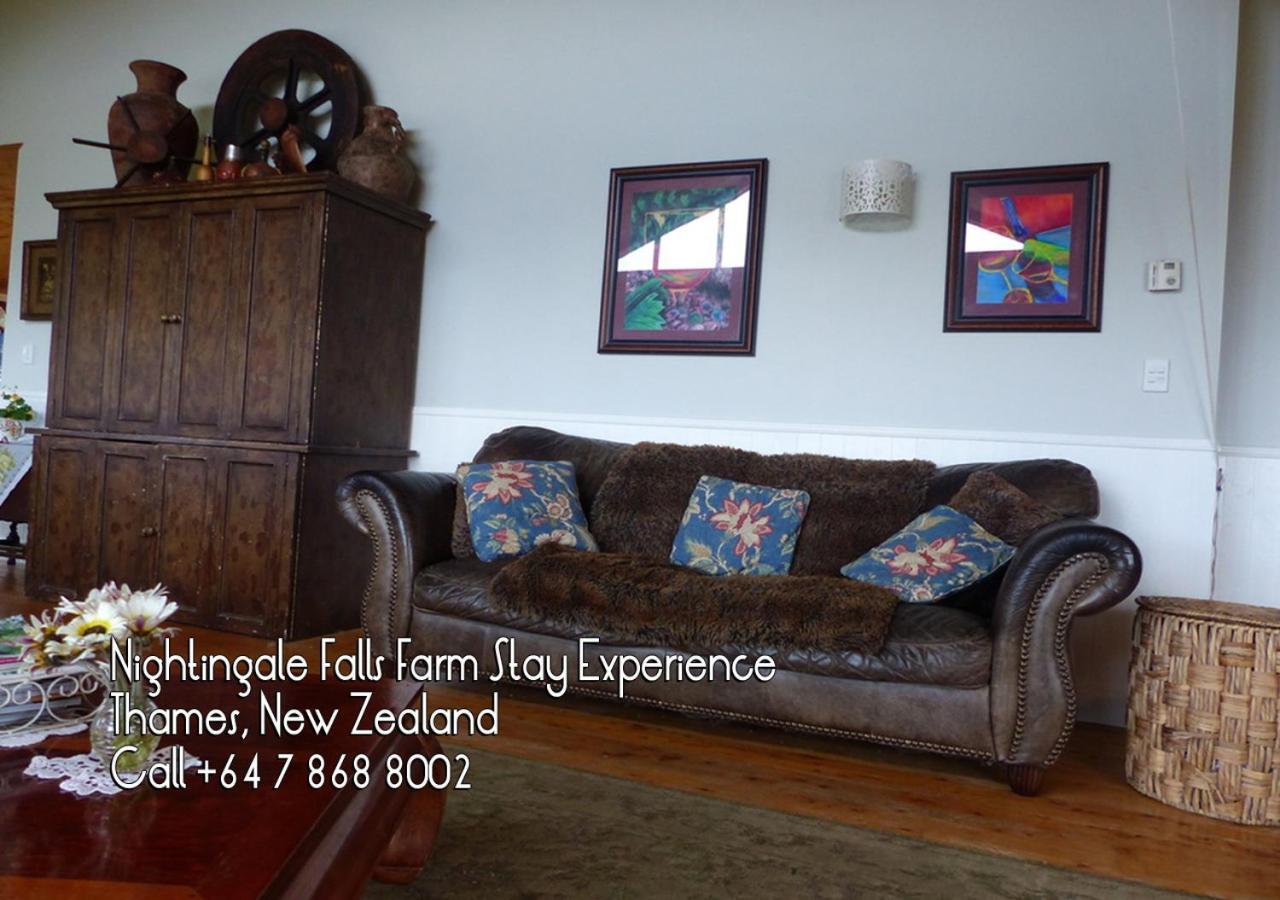 Nightingale Falls Farm Stay Retreat Thames Extérieur photo